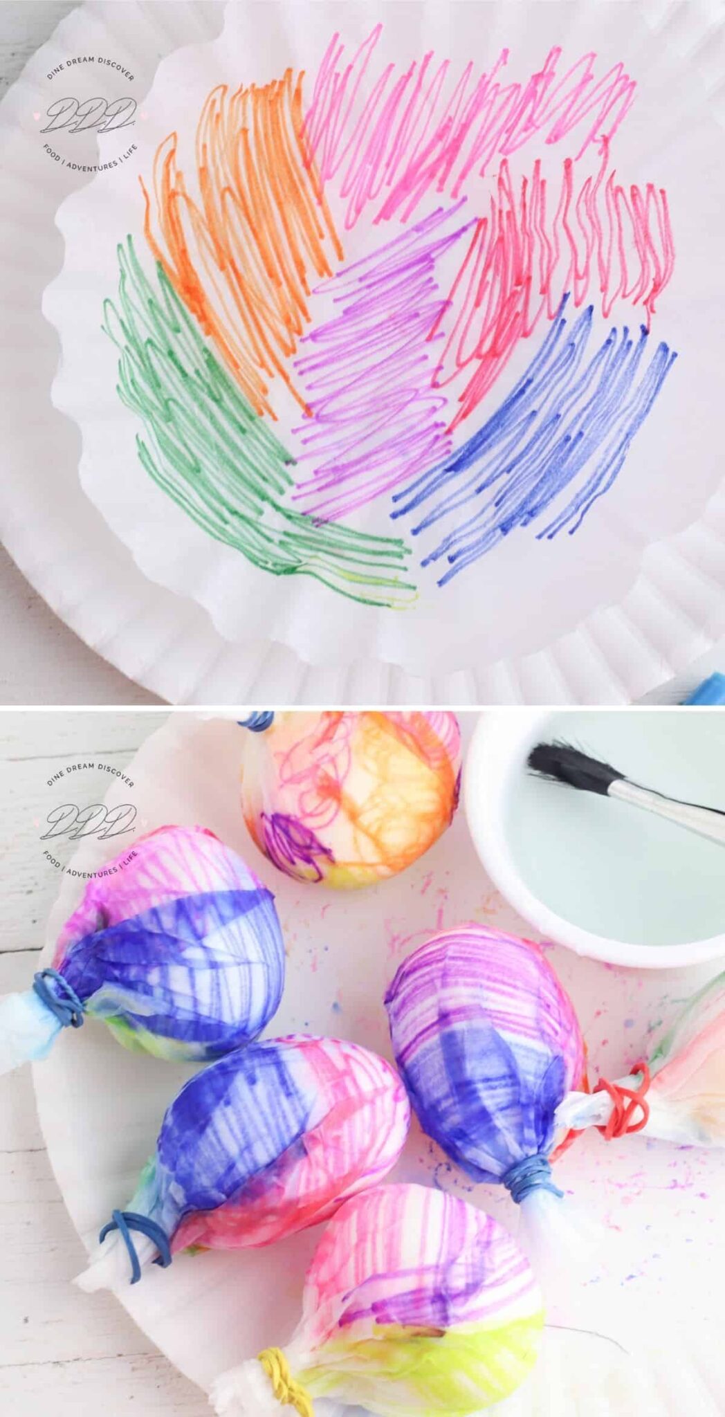Coffee Filter Easter Eggs Dine Dream Discover
