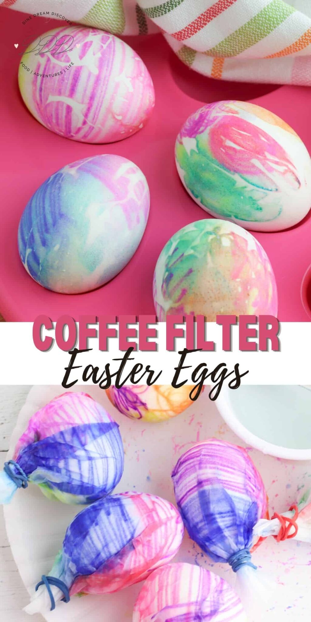 Coffee Filter Easter Eggs Dine Dream Discover