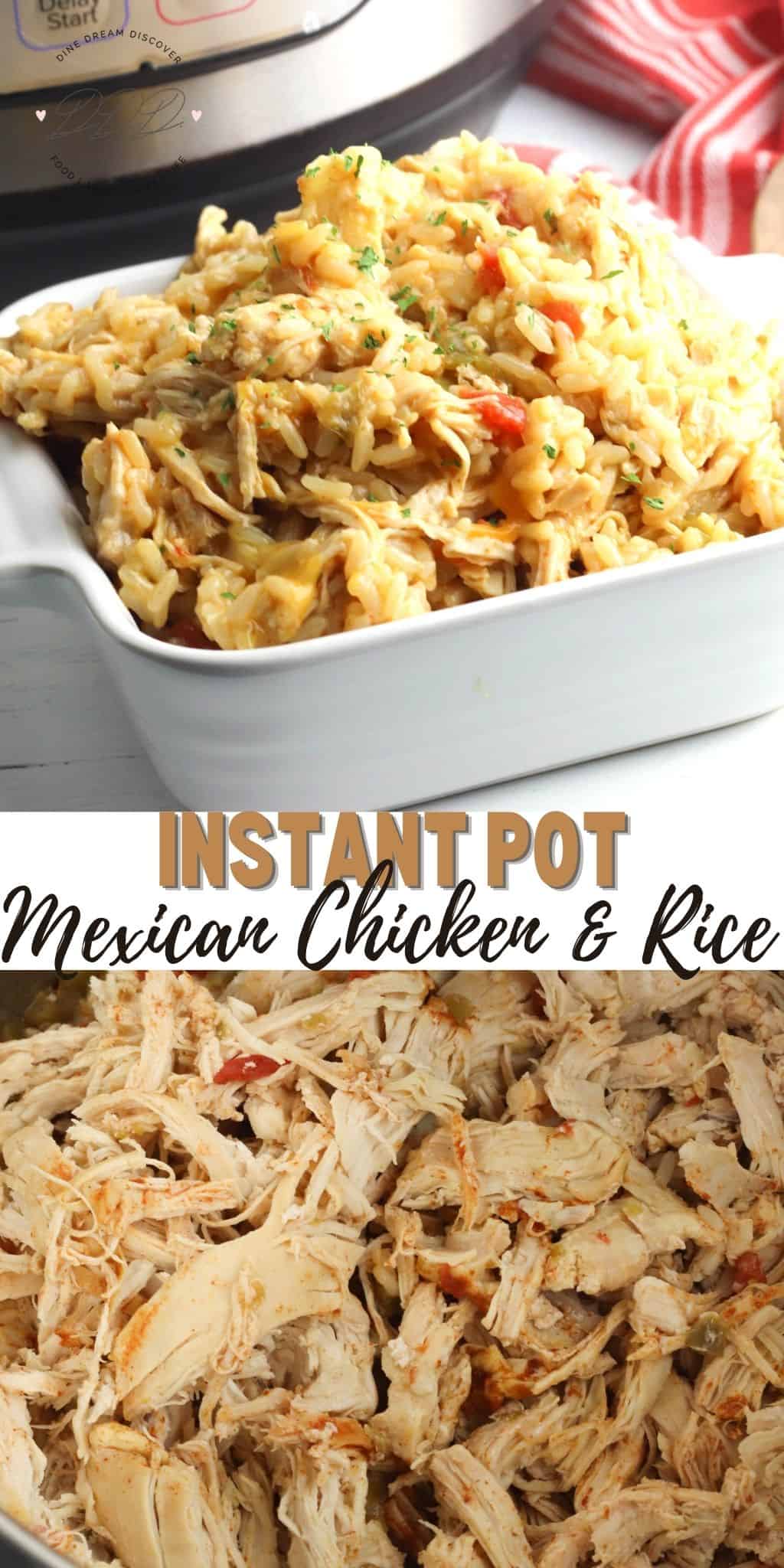 Instant Pot Mexican Chicken and Rice 