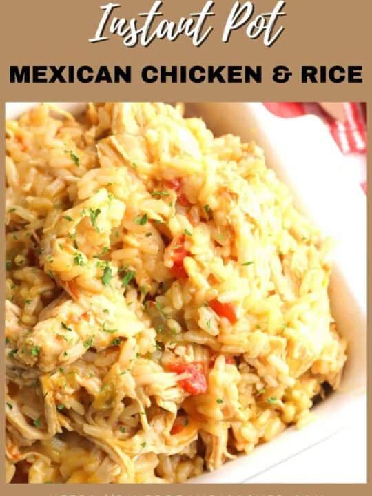 Instant Pot Mexican Chicken and Rice Dine Dream Discover