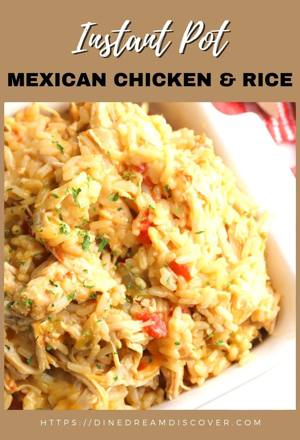 mexican chicken rice and cheese