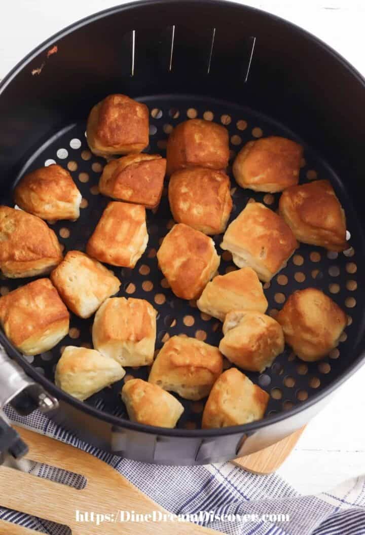 Air Fryer Donut Bites Recipe Dine Dream Discover