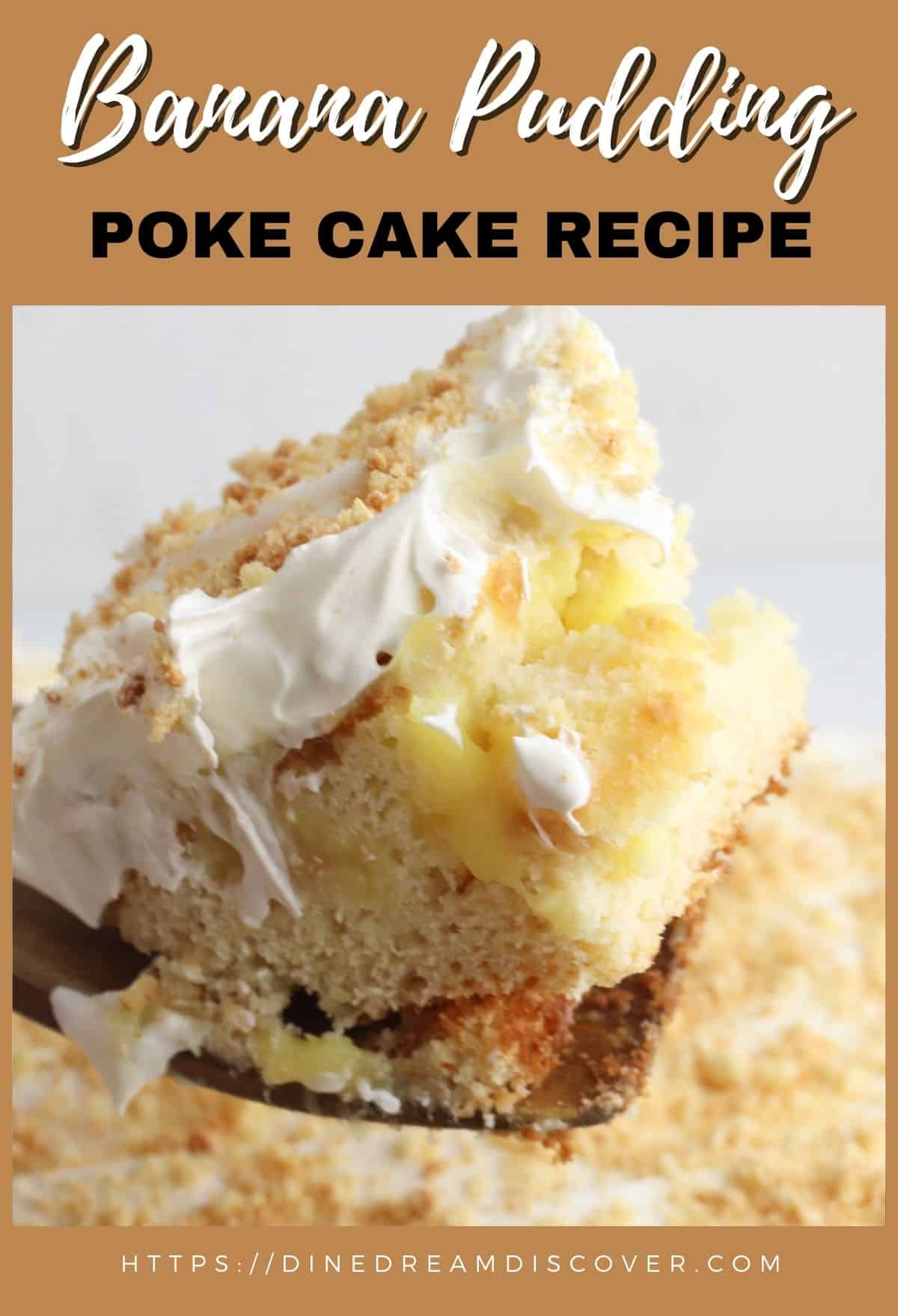 Banana Pudding Poke Cake 