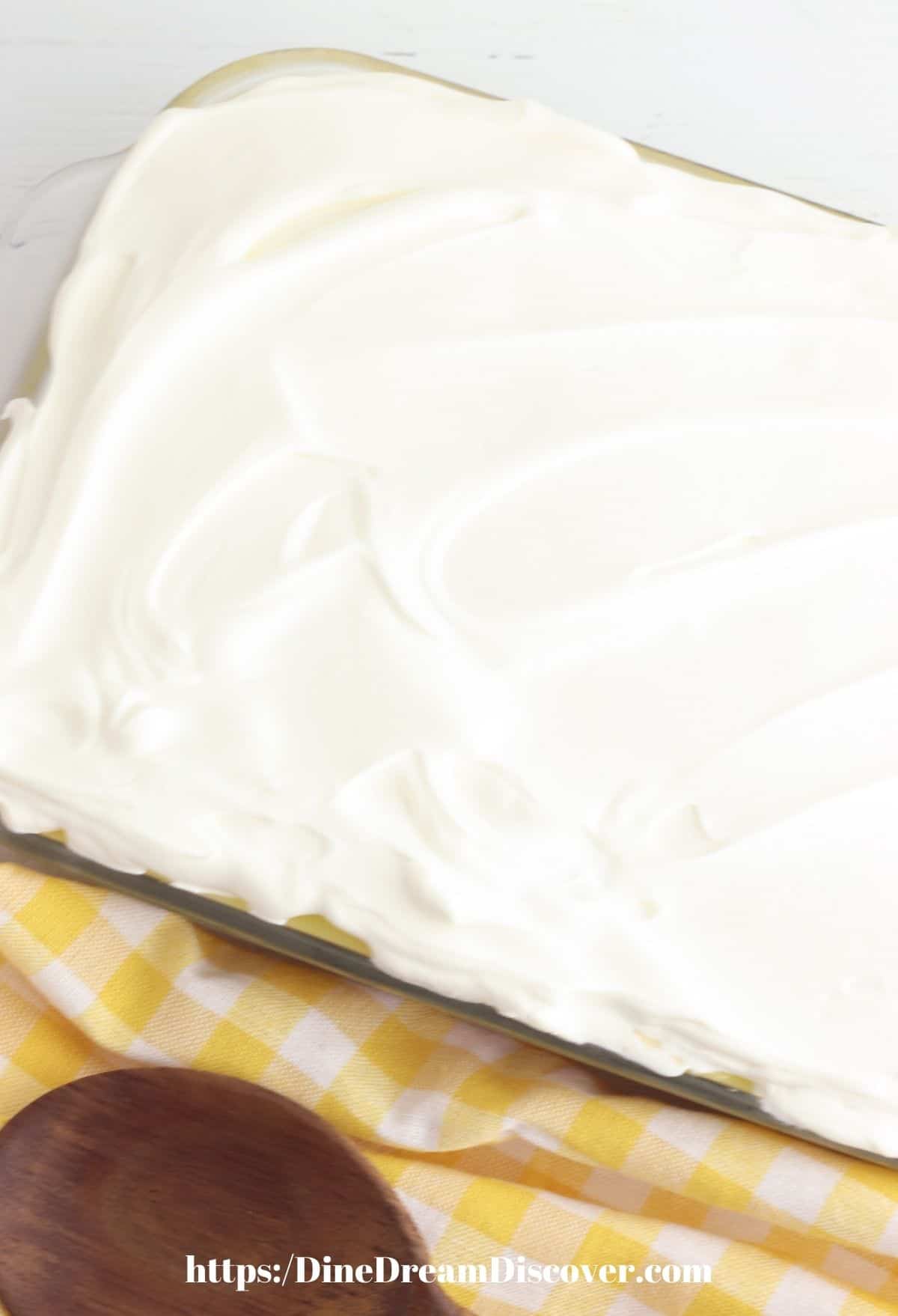 WHIPPED TOPPING CAKE