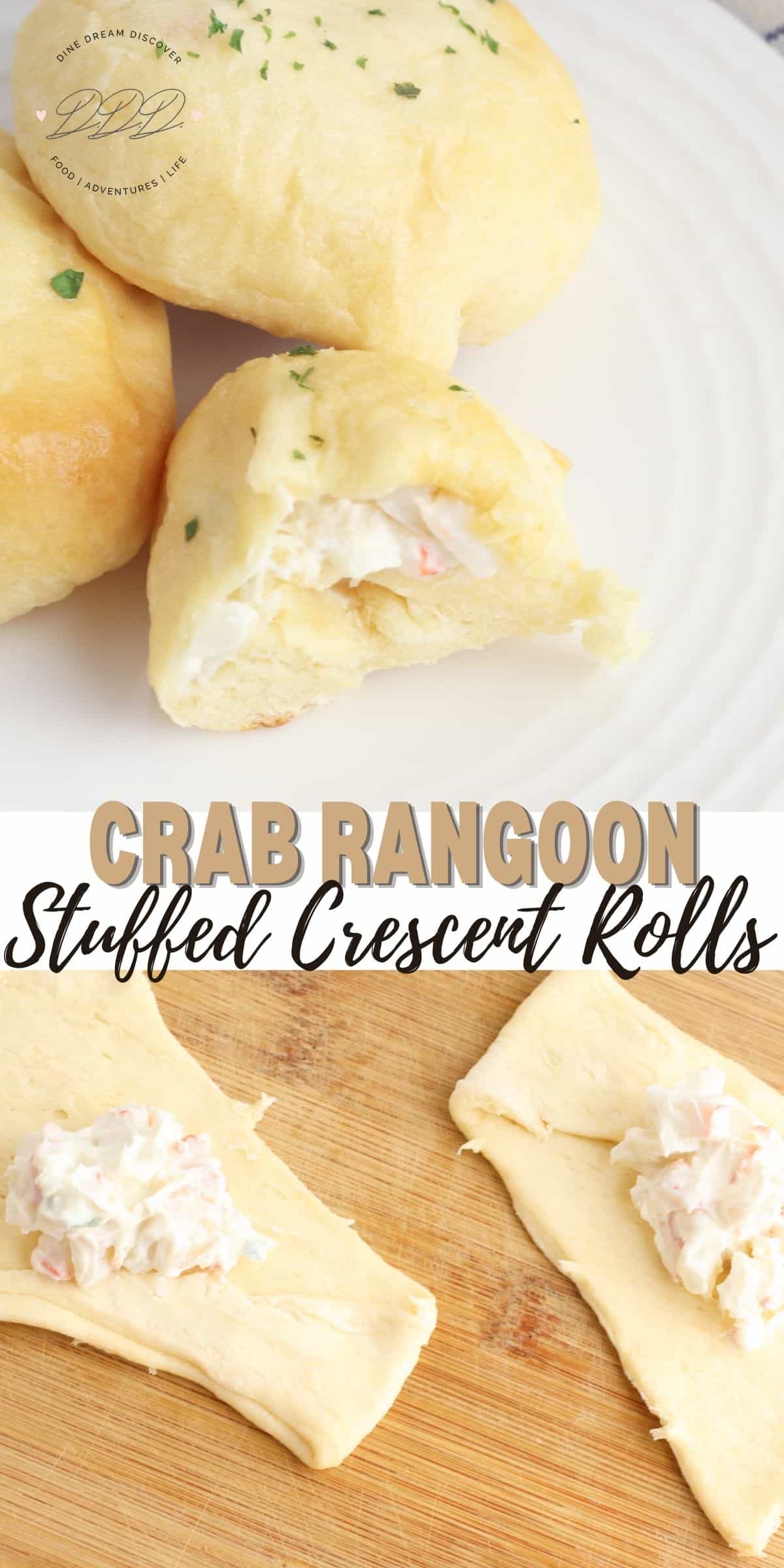 Crab Rangoon Crescent Rolls | Dine Dream Discover