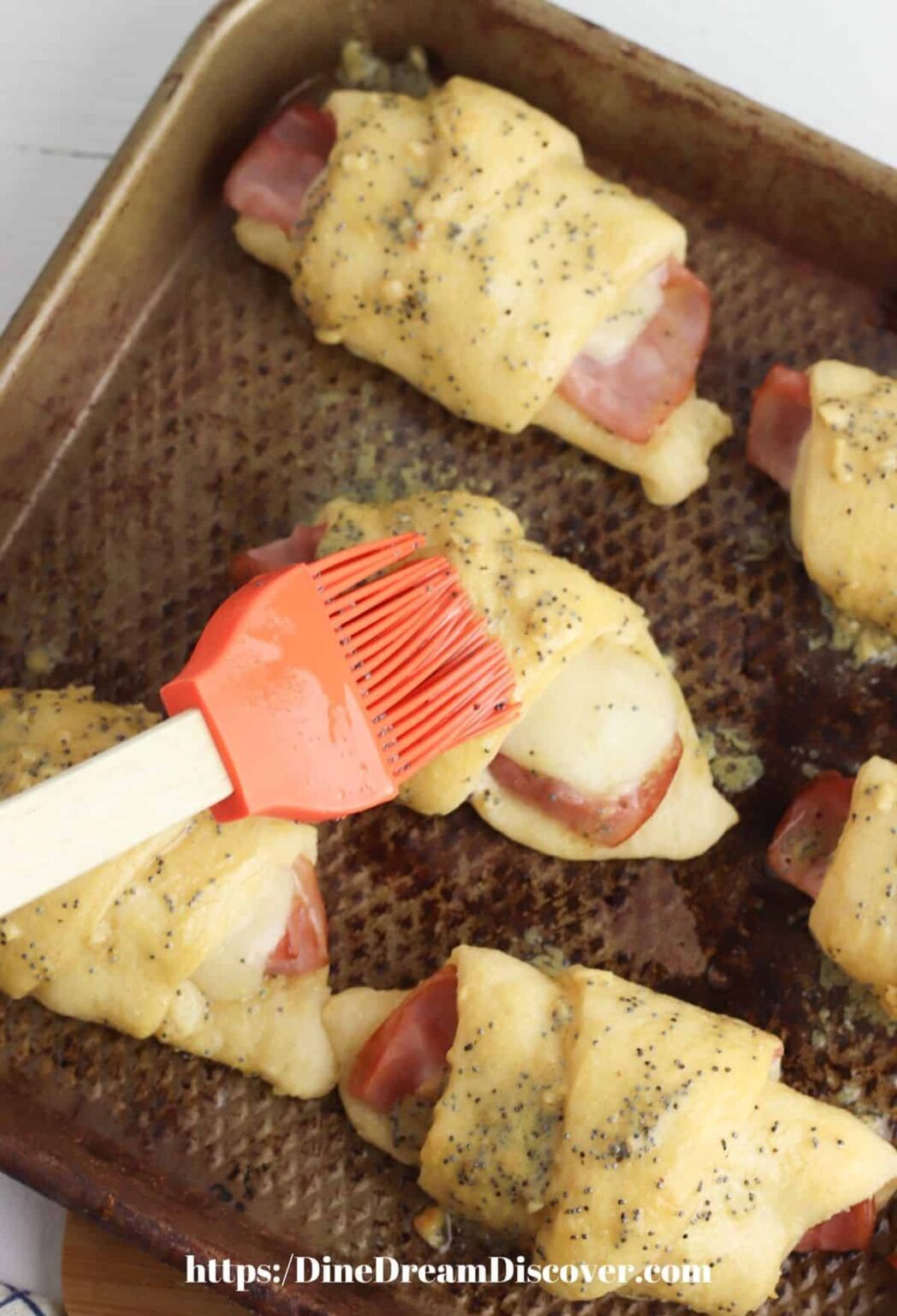 Ham and Swiss Sweet Hawaiian Crescent Rolls Recipe Dine Dream Discover