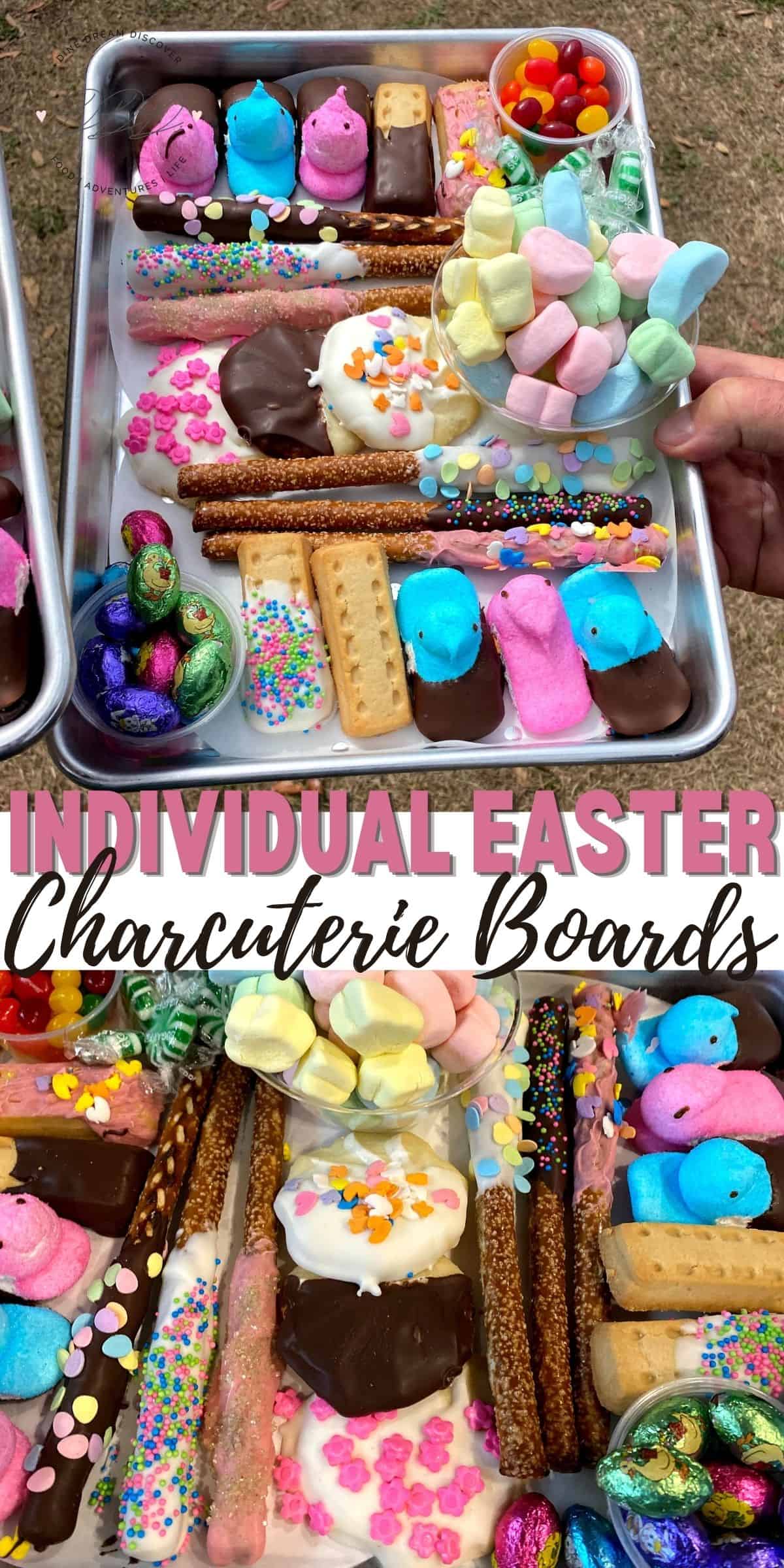 Individual Easter Charcuterie Boards