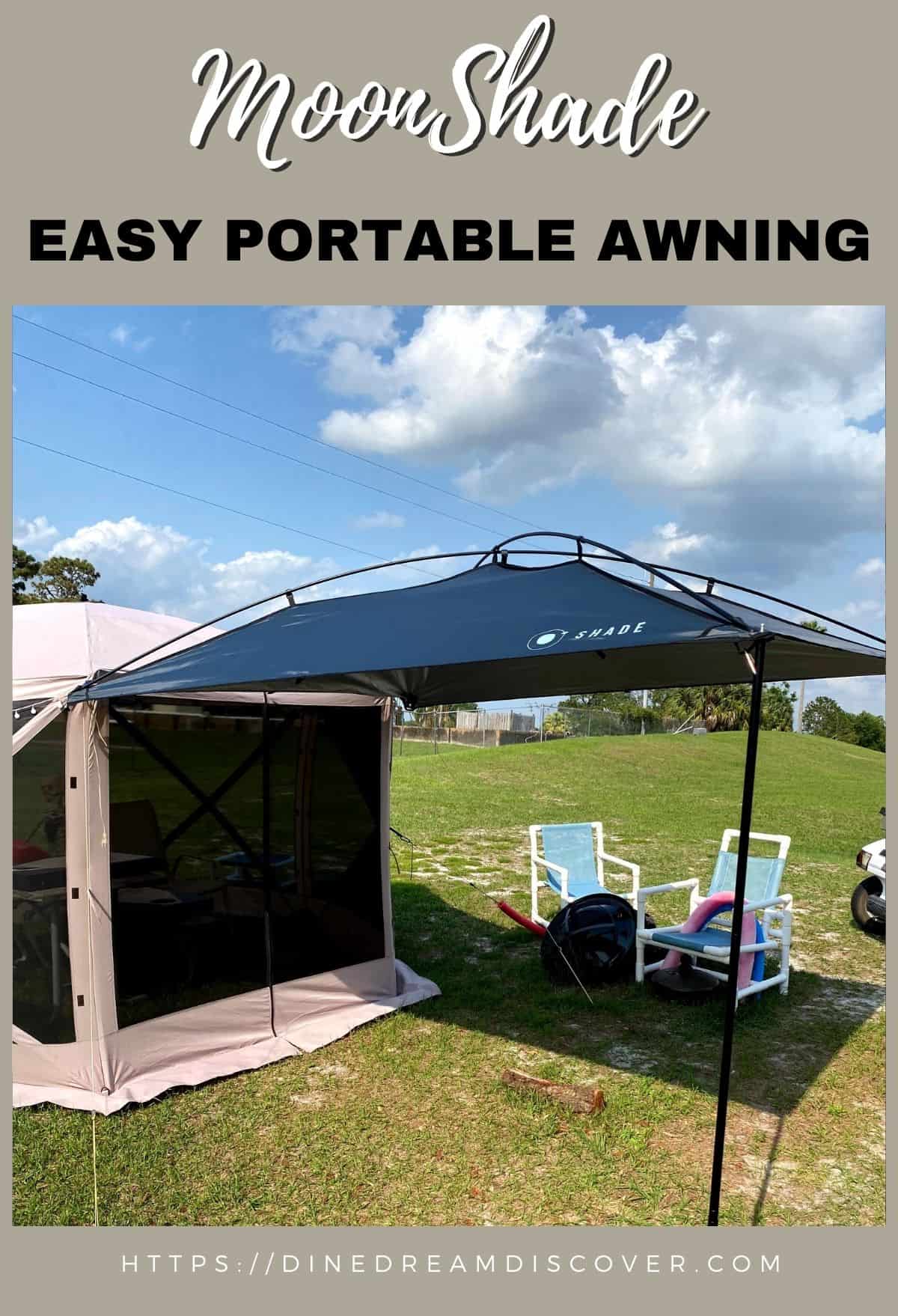 MoonShade Easy Portable Awning 