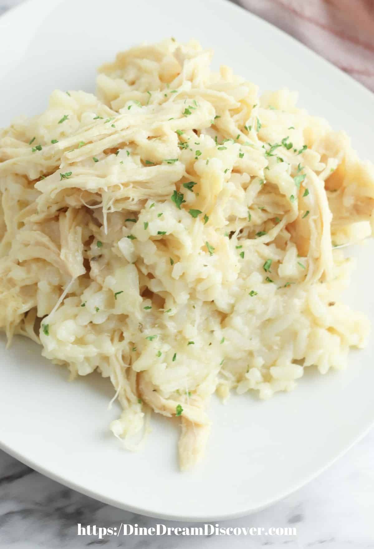 Slow Cooker Italian Chicken and Rice Recipe