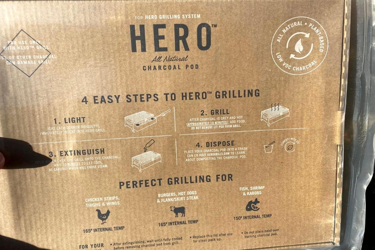 hero grill directions