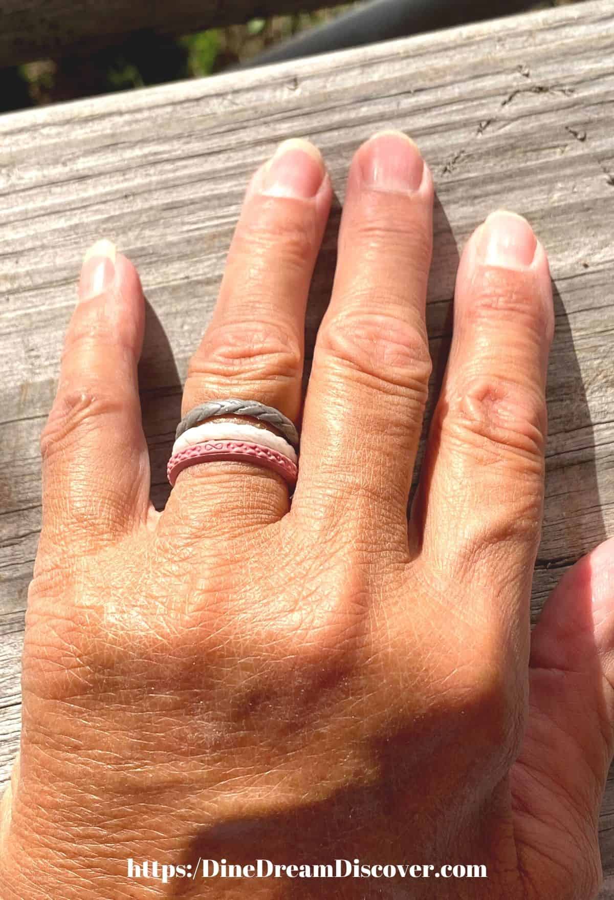 women's silicone rings