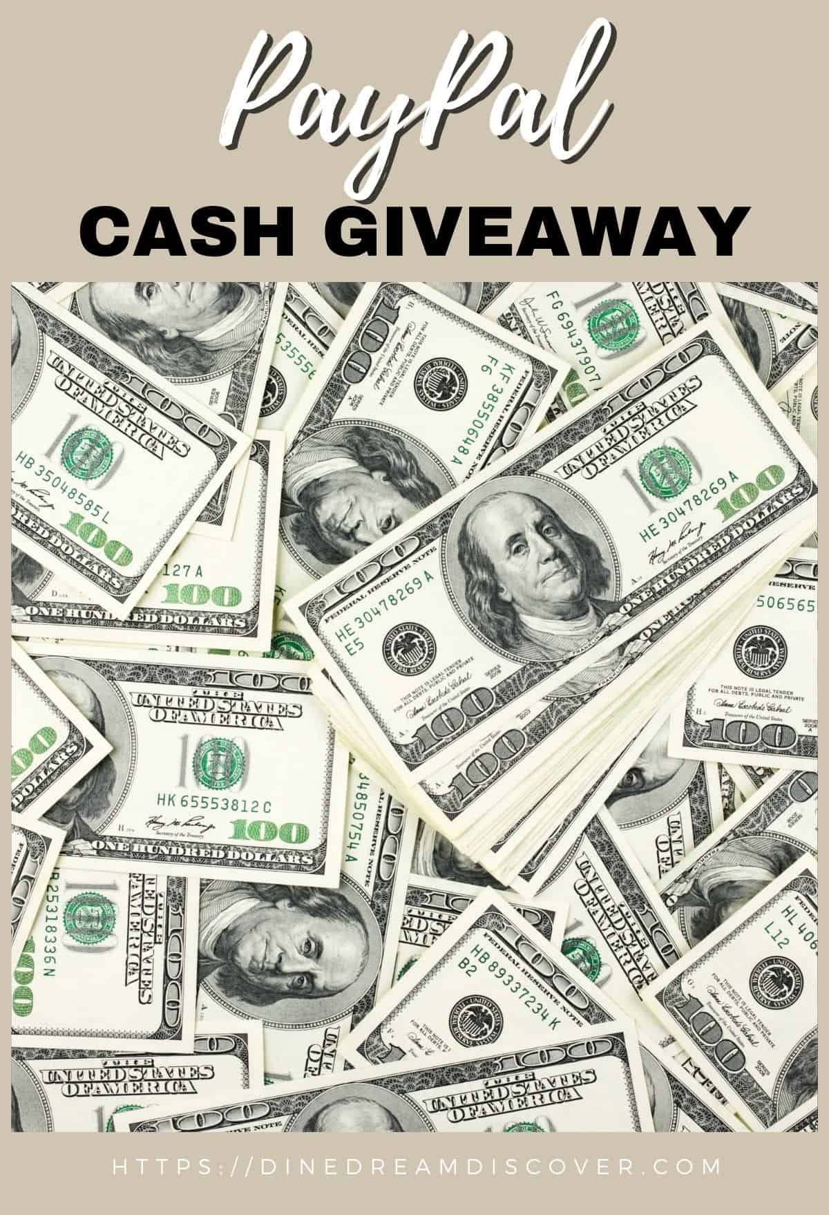 paypal giveaway