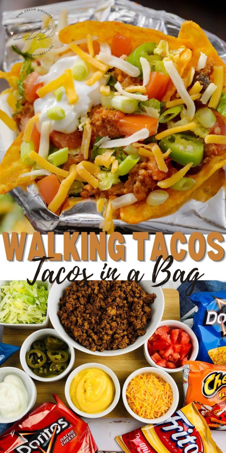 Walking Tacos Recipe - Dine Dream Discover