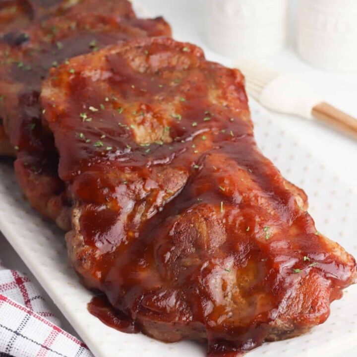 Baked BBQ Pork Steaks-image