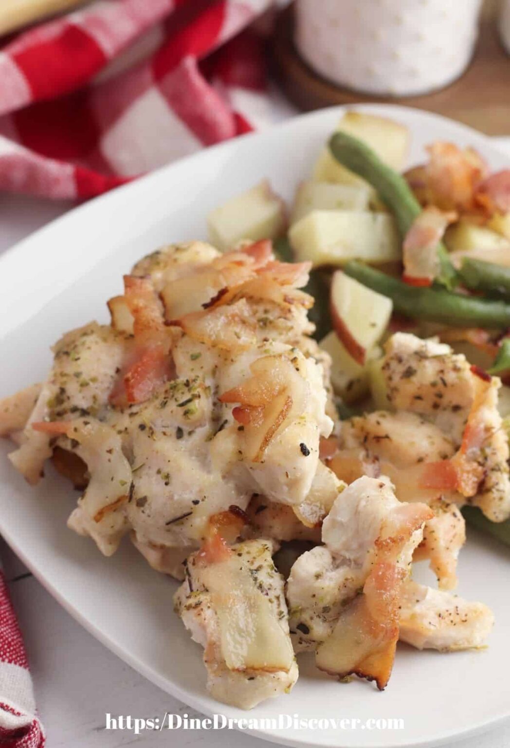 Chicken and Potatoes Sheet Pan Dinner - Dine Dream Discover