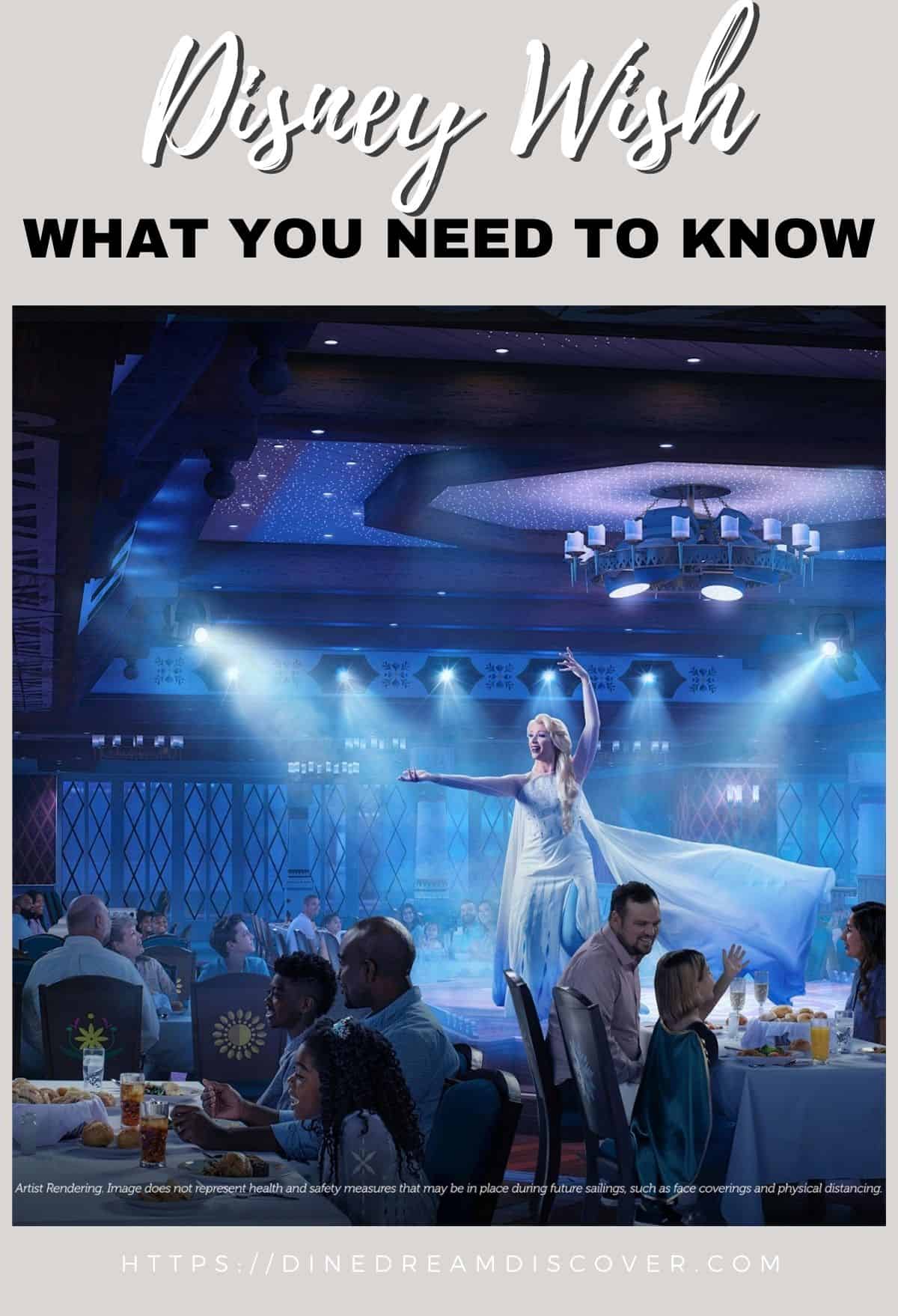 frozen themed dining disney cruise