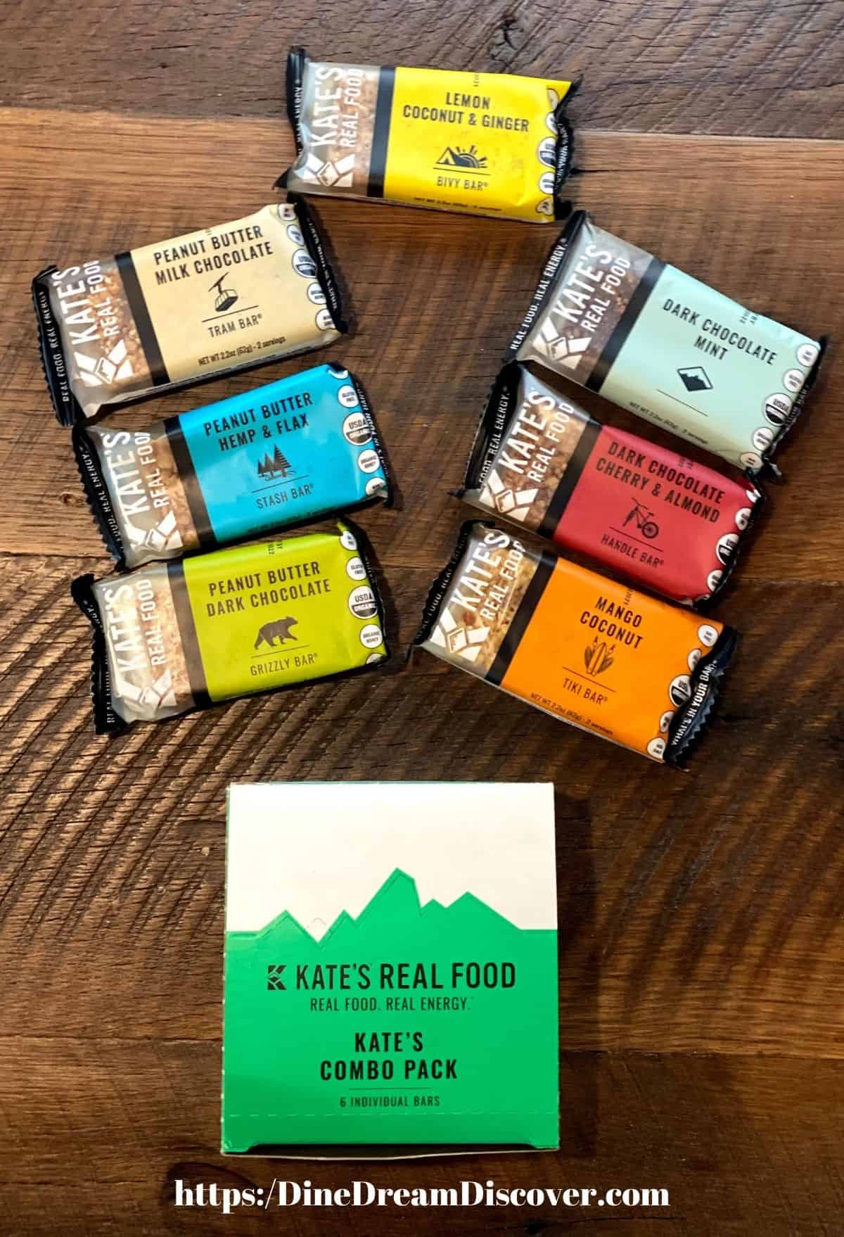 Kate's Real Food Energy Bars