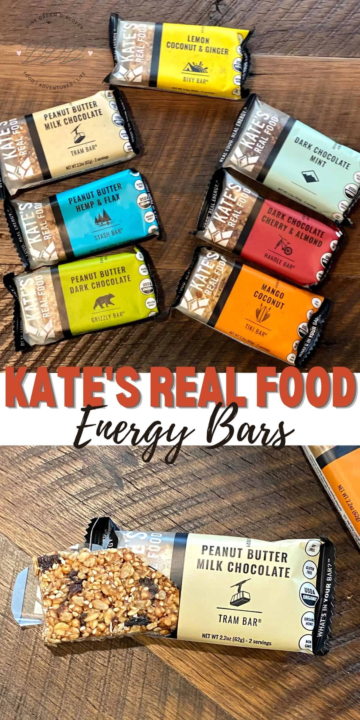 Kate's Real Food Energy Bars 