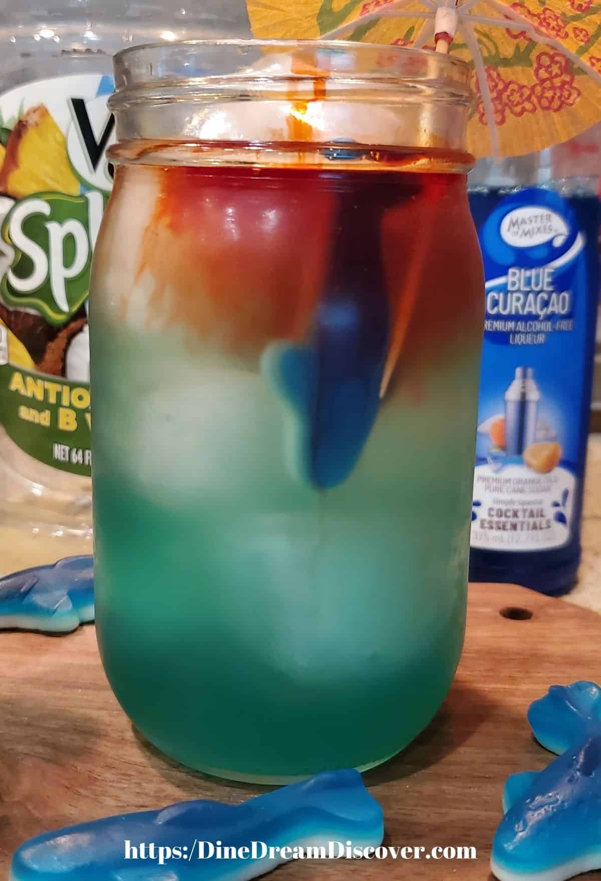 Shark week cocktail