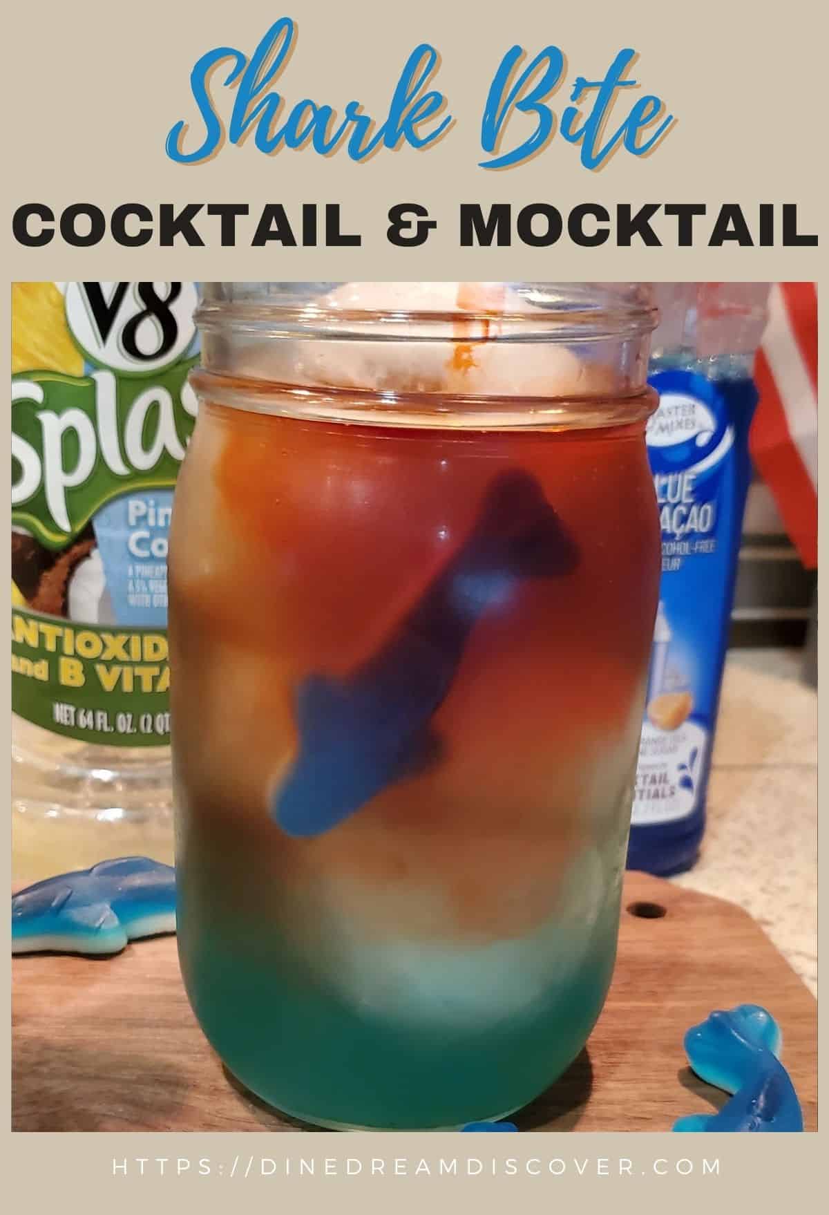 Shark Bite Cocktail 