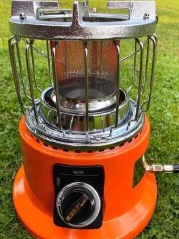 BEST Heat and Eat 2 in 1 Camping Stove Heater