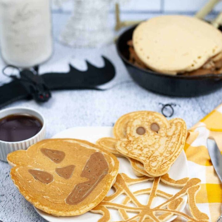 Halloween Pancakes Recipe | Dine Dream Discover