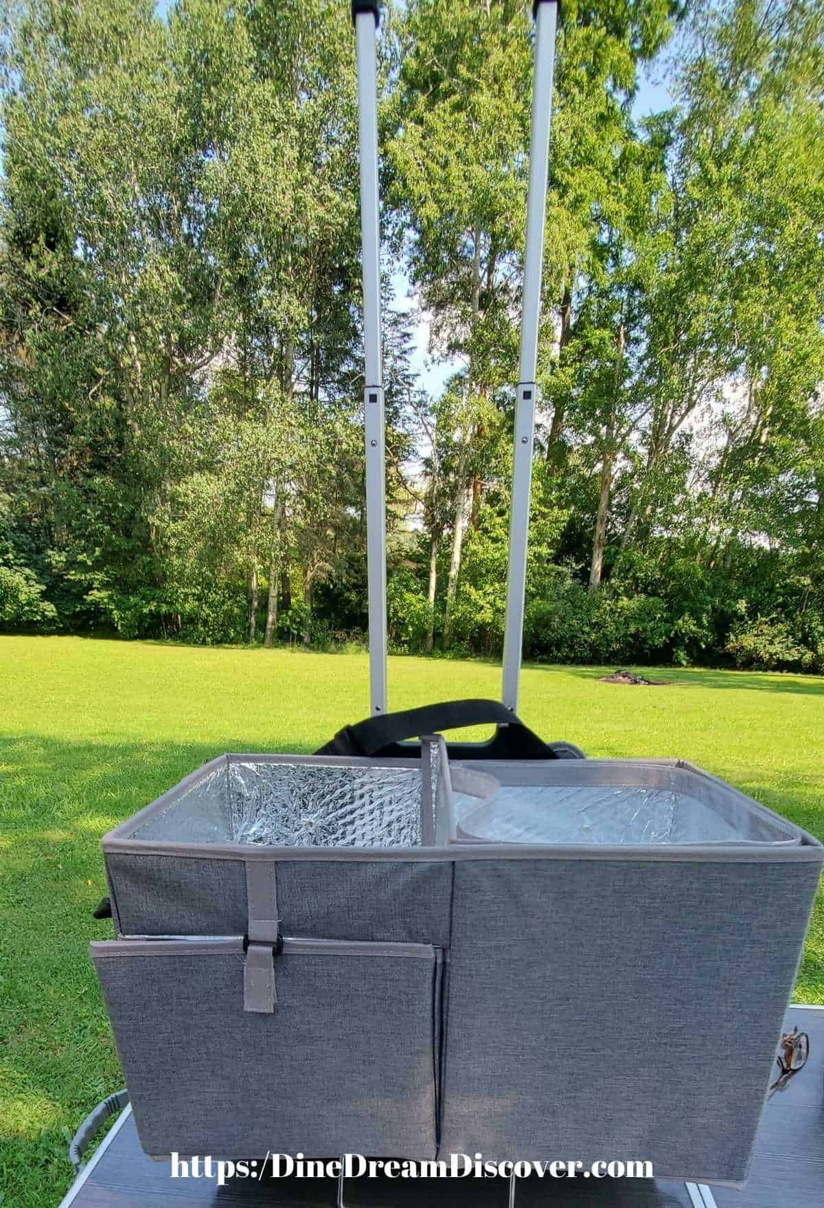 Portable Cooler Ottoman and Trolley