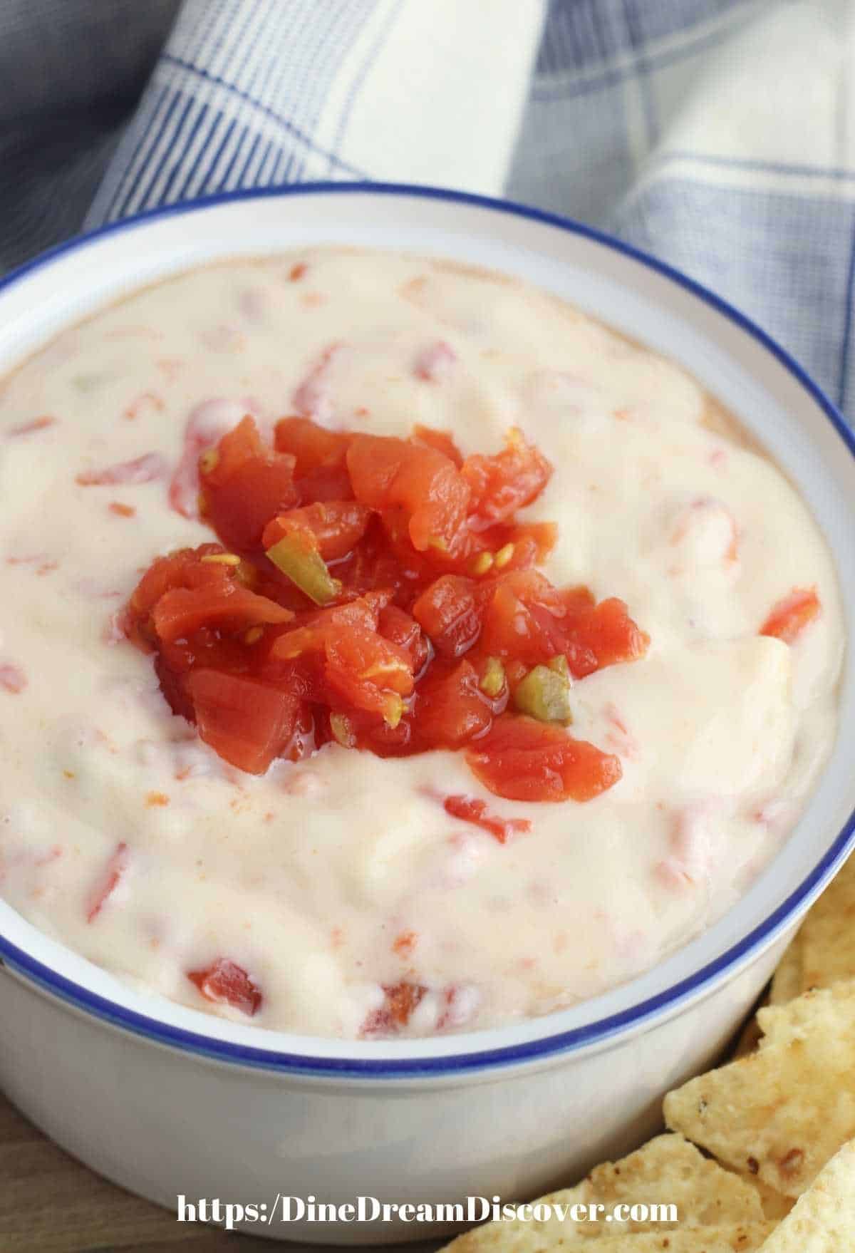 Slow Cooker 2 Ingredient Queso Blanco Dip 