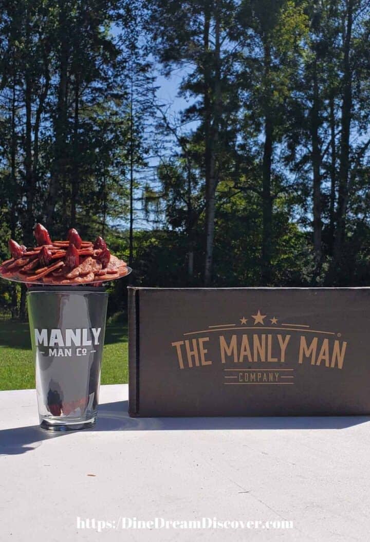 Beef Jerky Flower Bouquet from The Manly Man Co. Dine Dream Discover