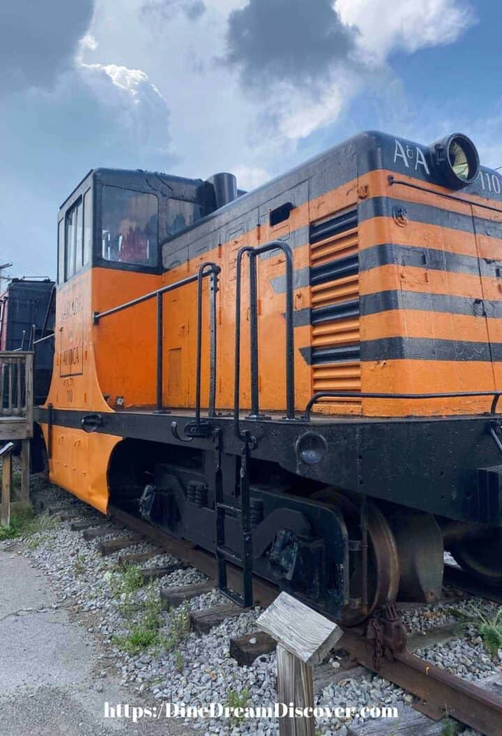 Step back in time aboard the Attica Arcade Railroad Train