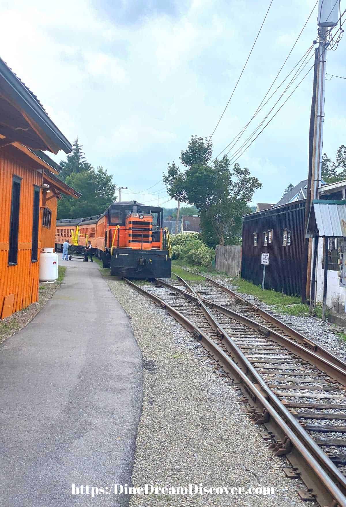 Step back in time aboard the Attica Arcade Railroad Train