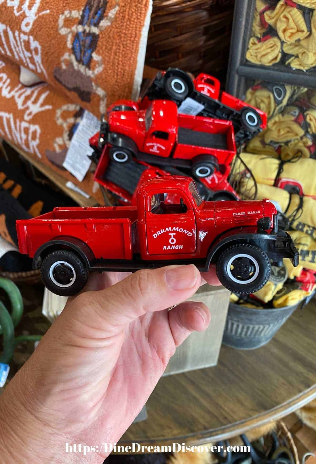 drummond ranch truck ornament