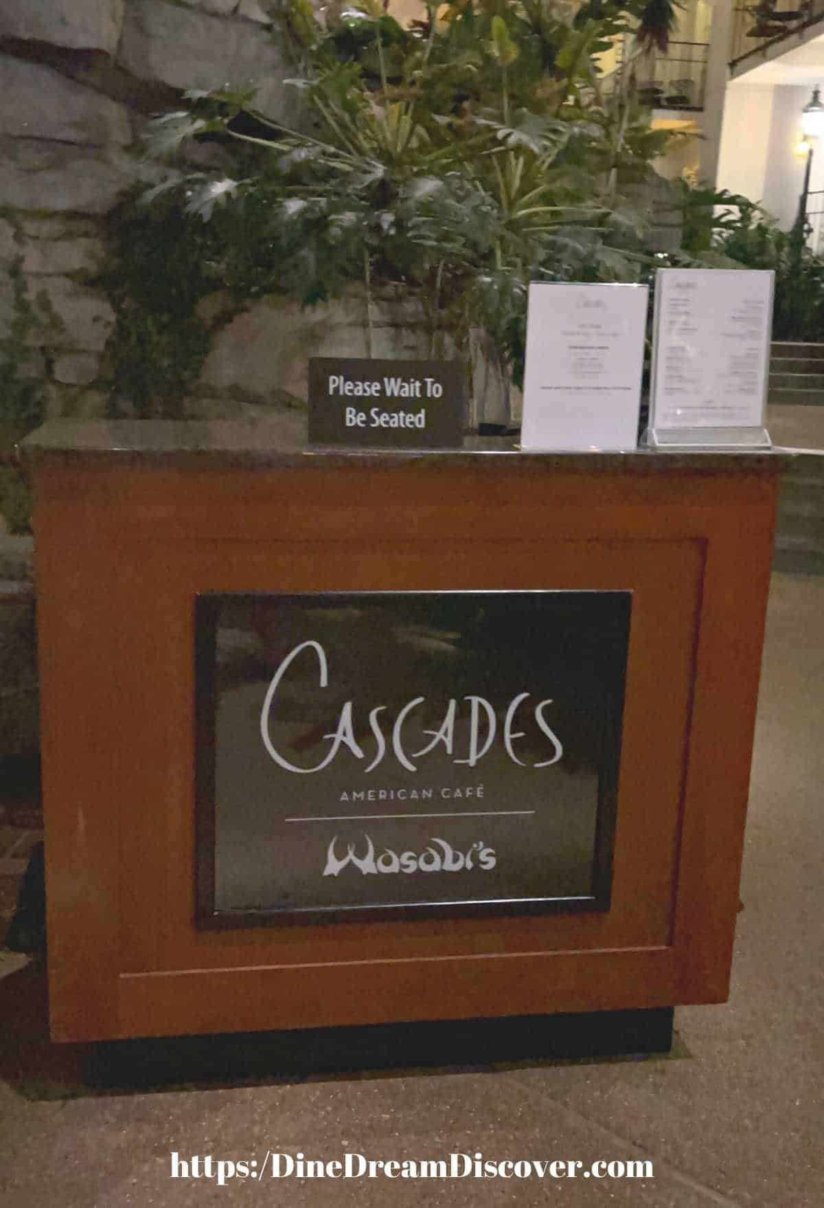 cascades american cafe Gaylord Opryland Resort Nashville 