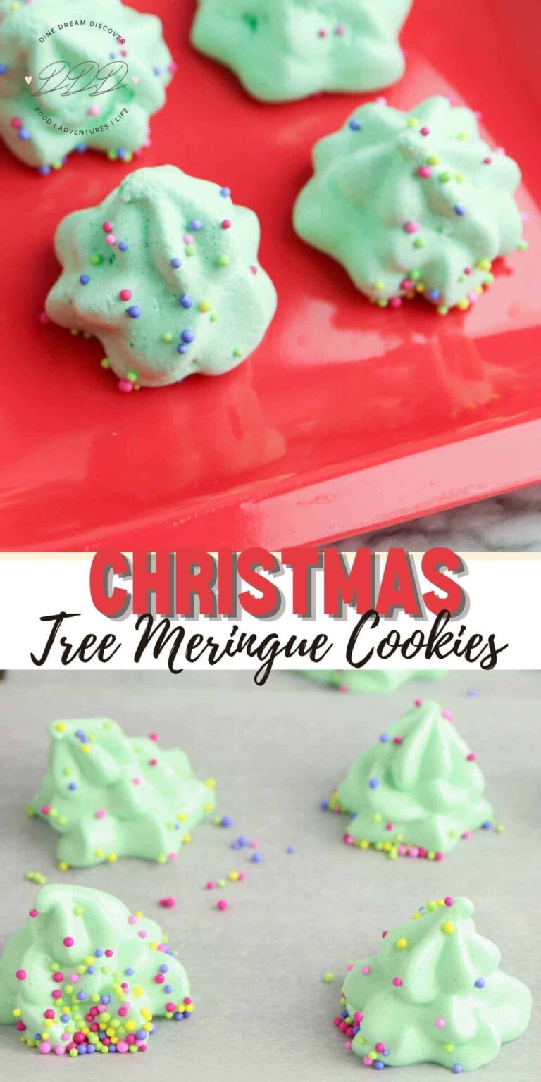Christmas Meringue Cookies Recipe Dine Dream Discover