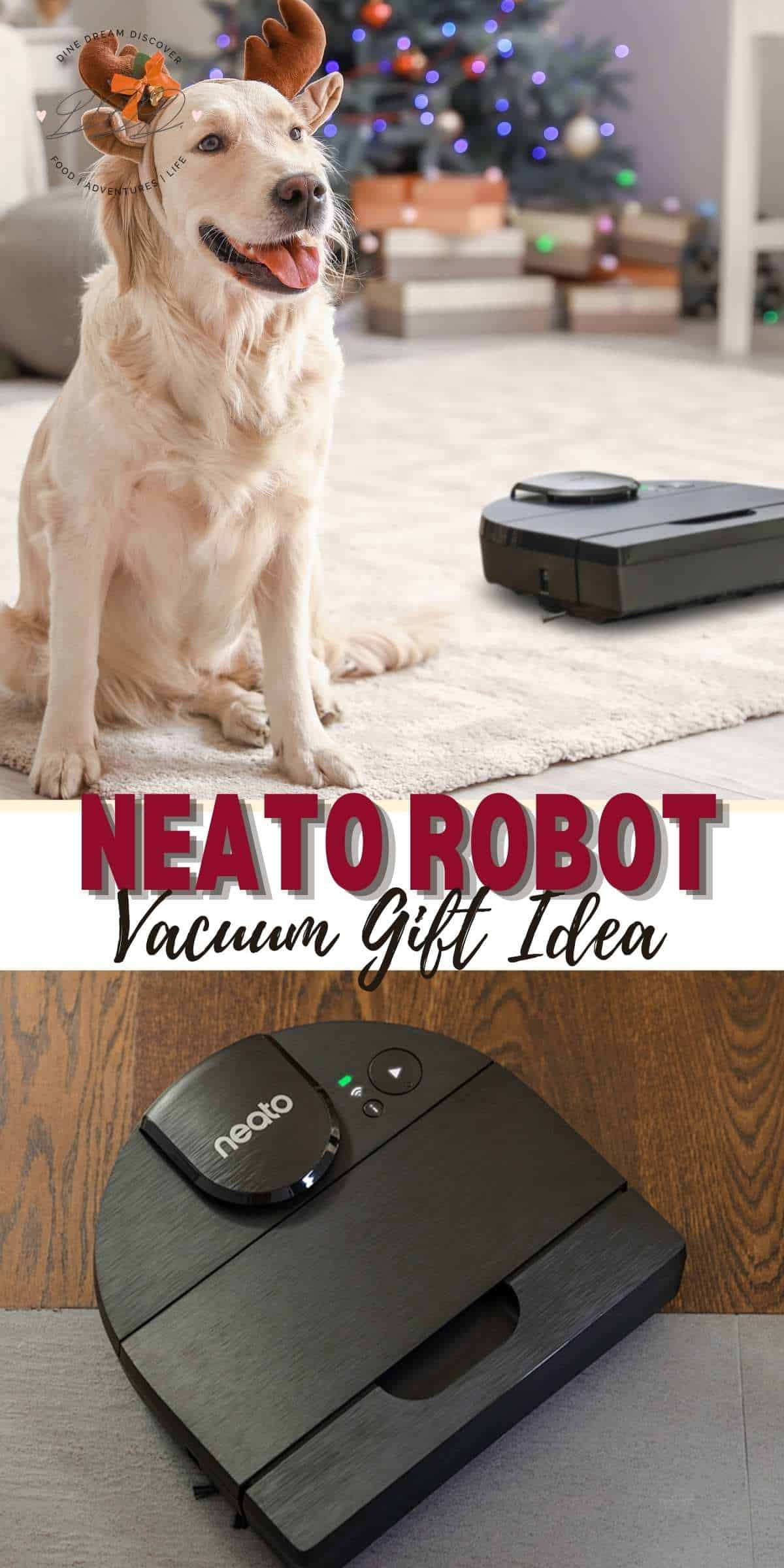 Give the Gift of Clean with Neato Intelligent Robot Vacuum