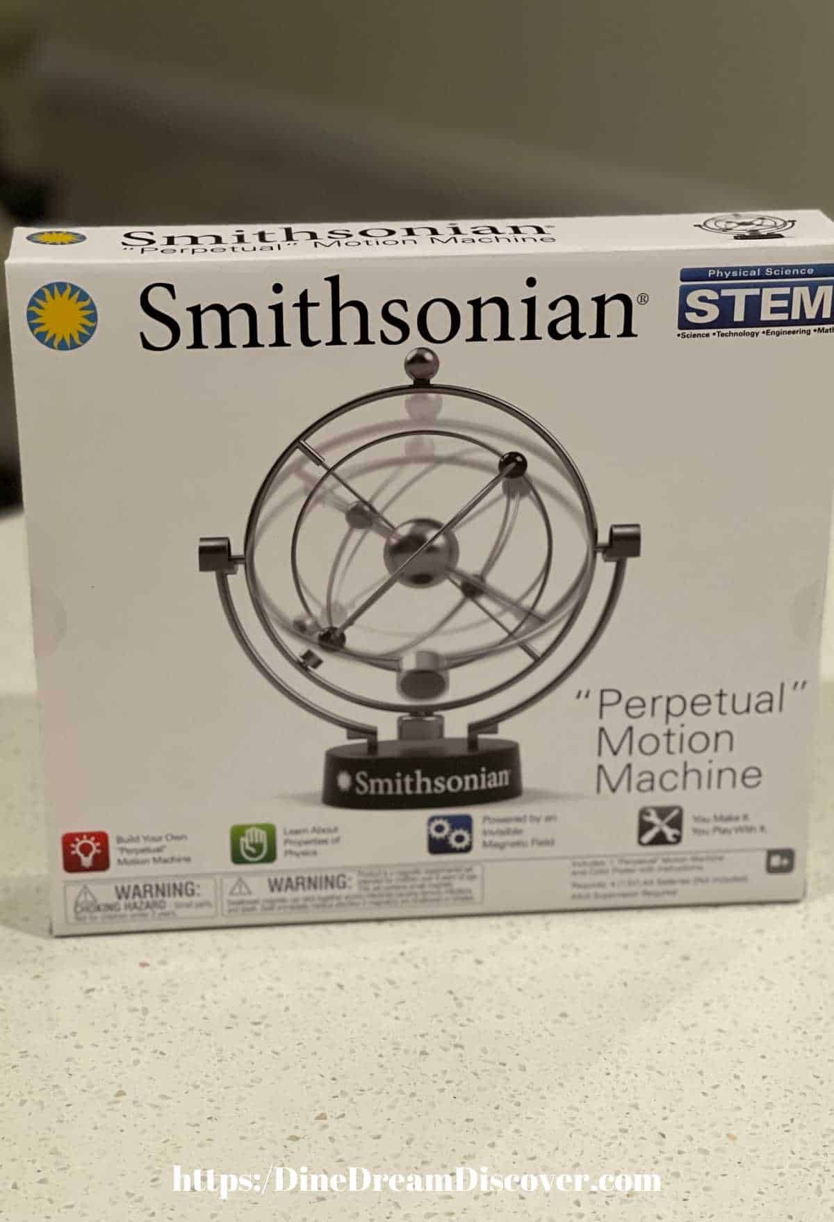 smithsonian perpetual motion stem toy