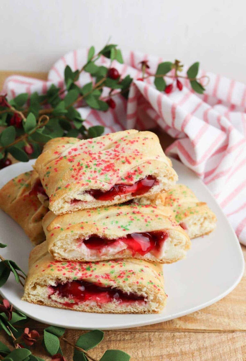Cherry Cheesecake Crescent Roll Danish Dine Dream Discover