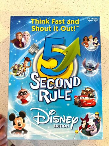 Disney Game Edition 5 Second Rule Review
