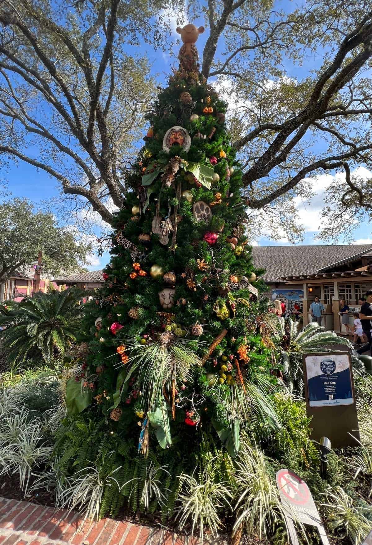 The Lion King christmas tree