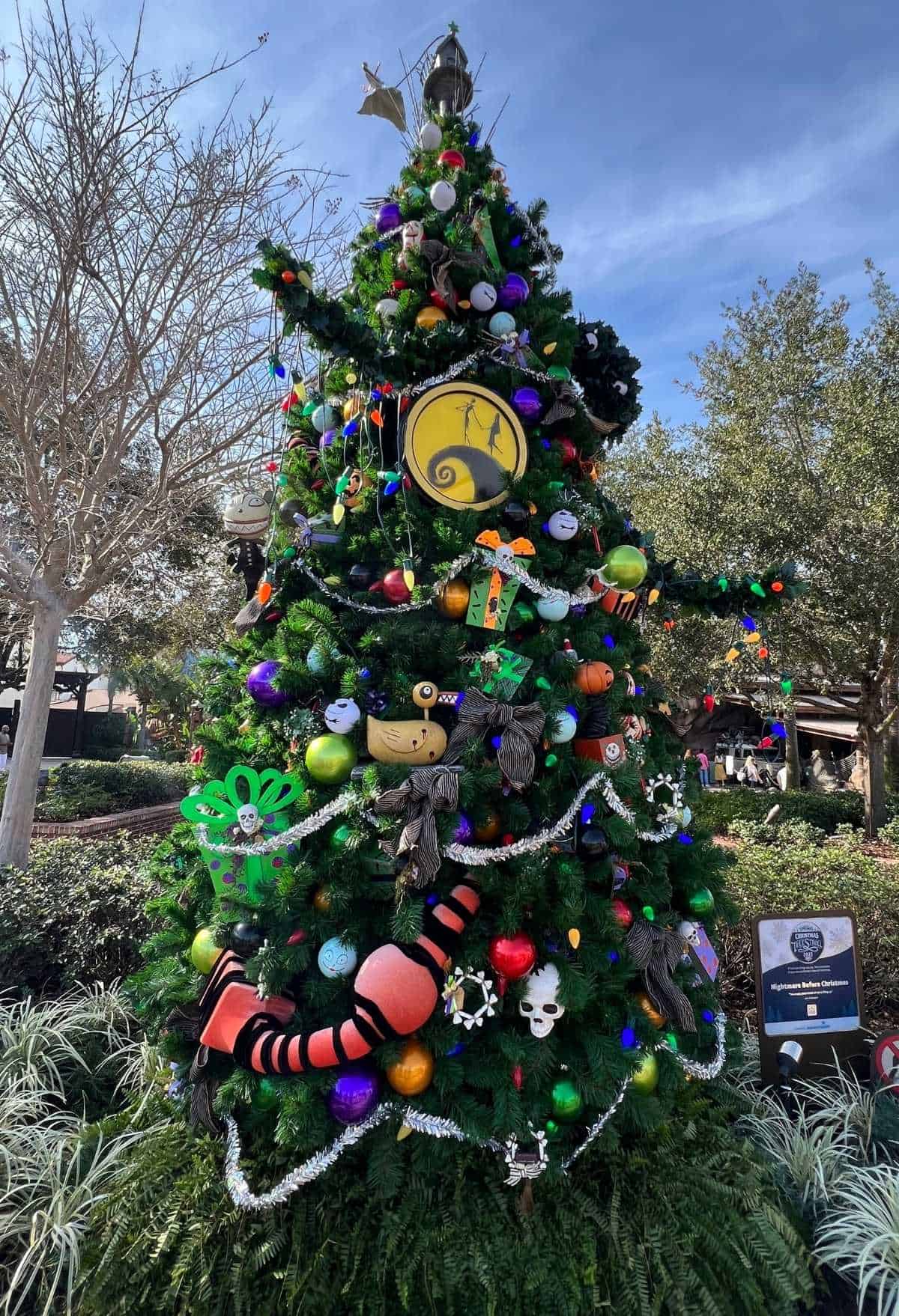 The Nightmare Before Christmas tree