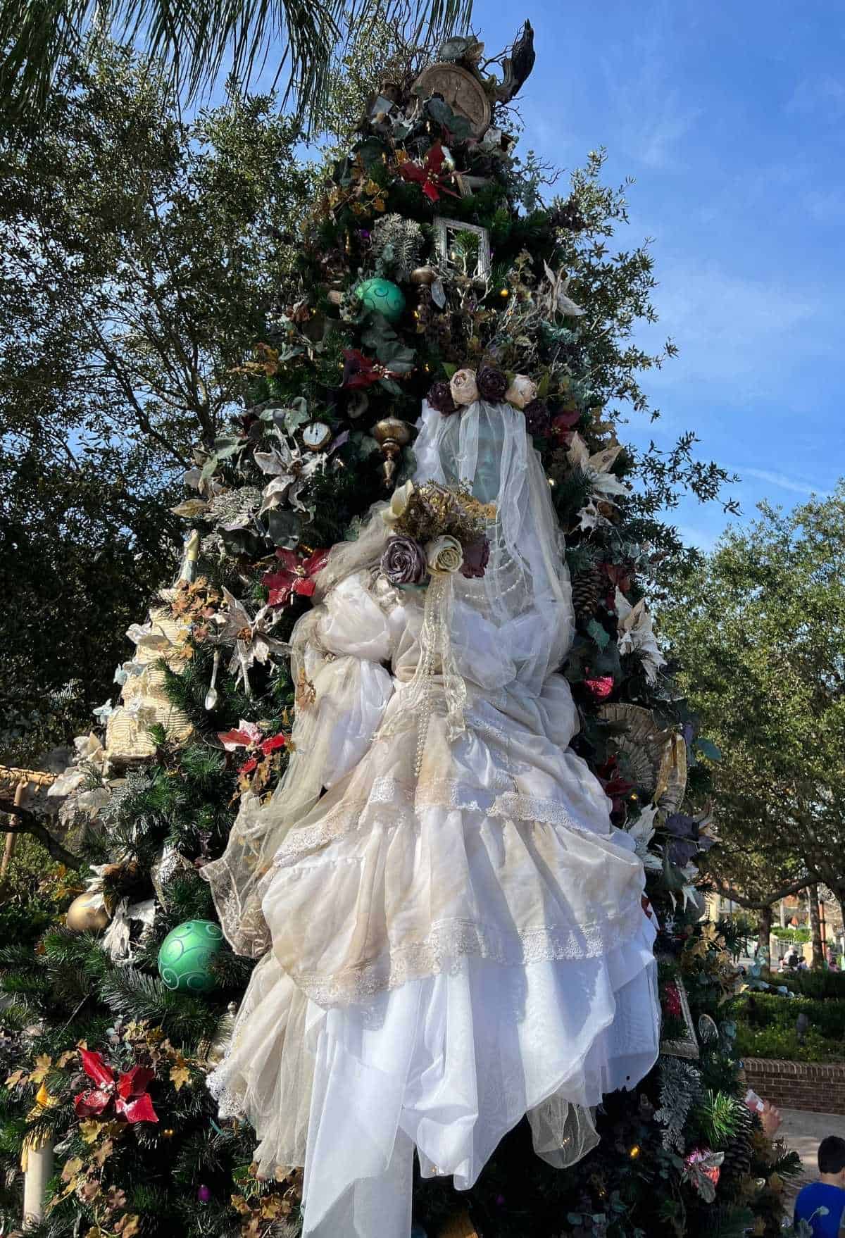 The Haunted Mansion christmas tree