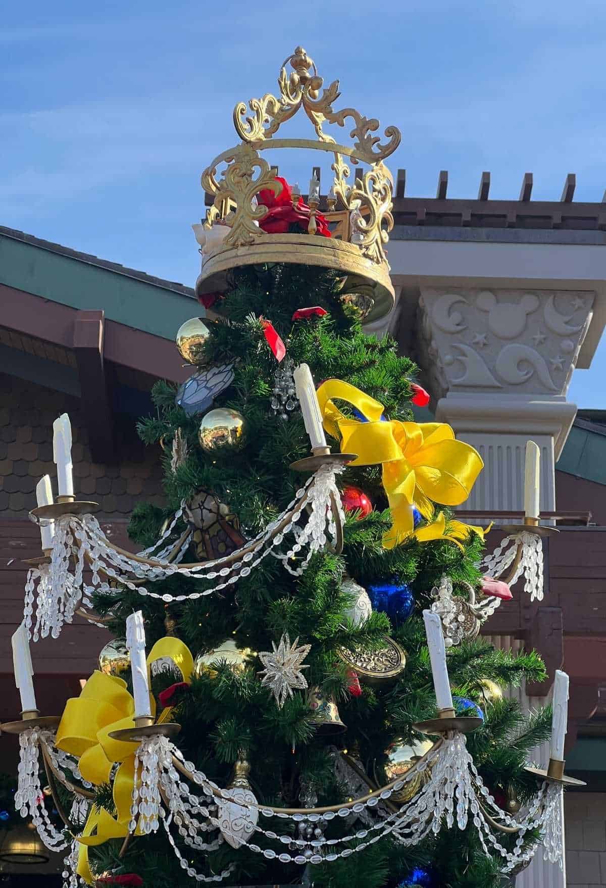 Beauty and the Beast christmas tree