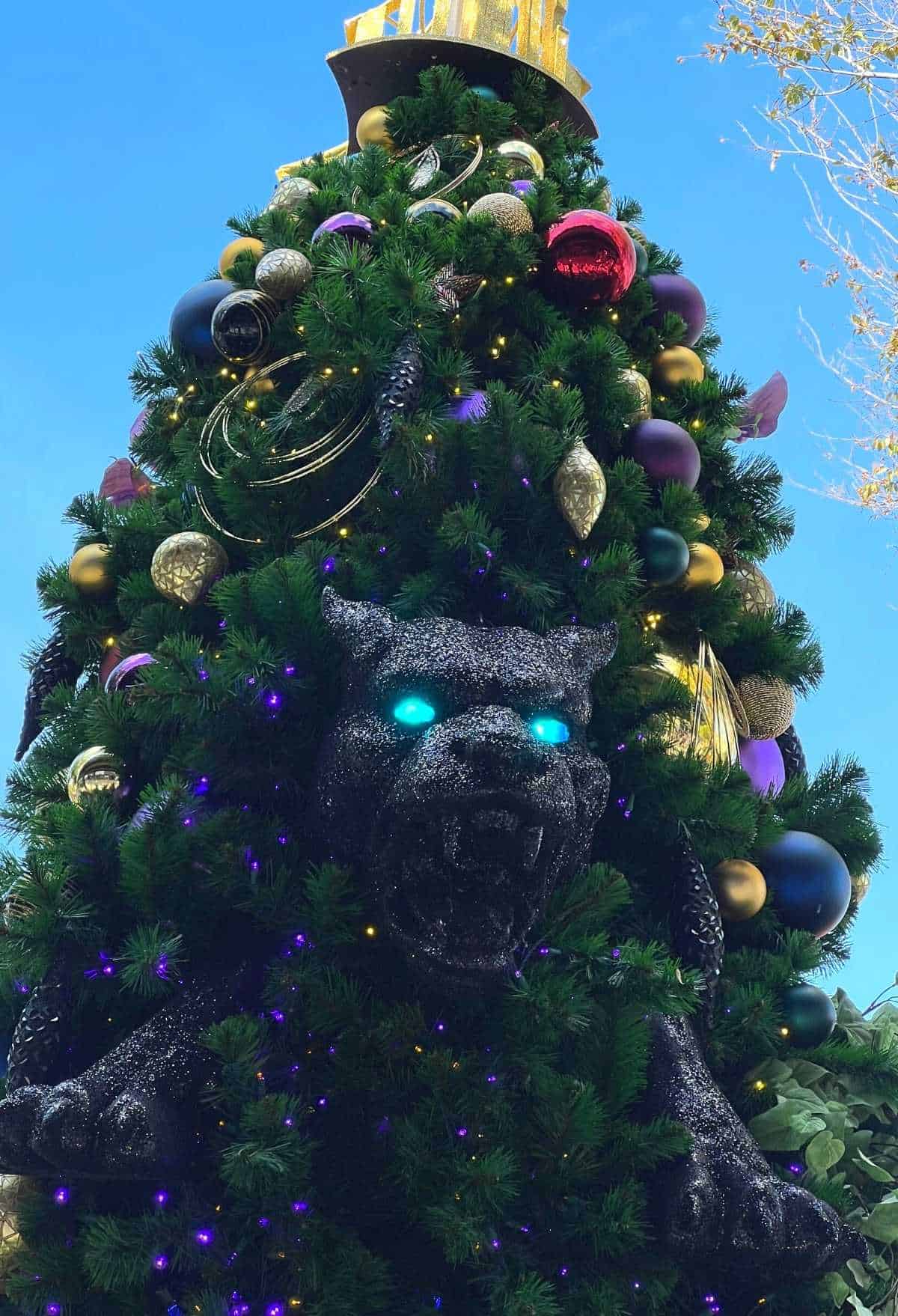 Black Panther christmas tree
