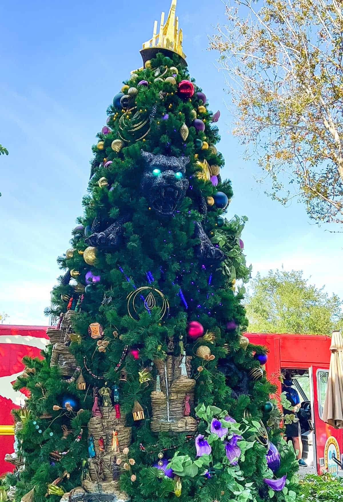 Black Panther christmas tree