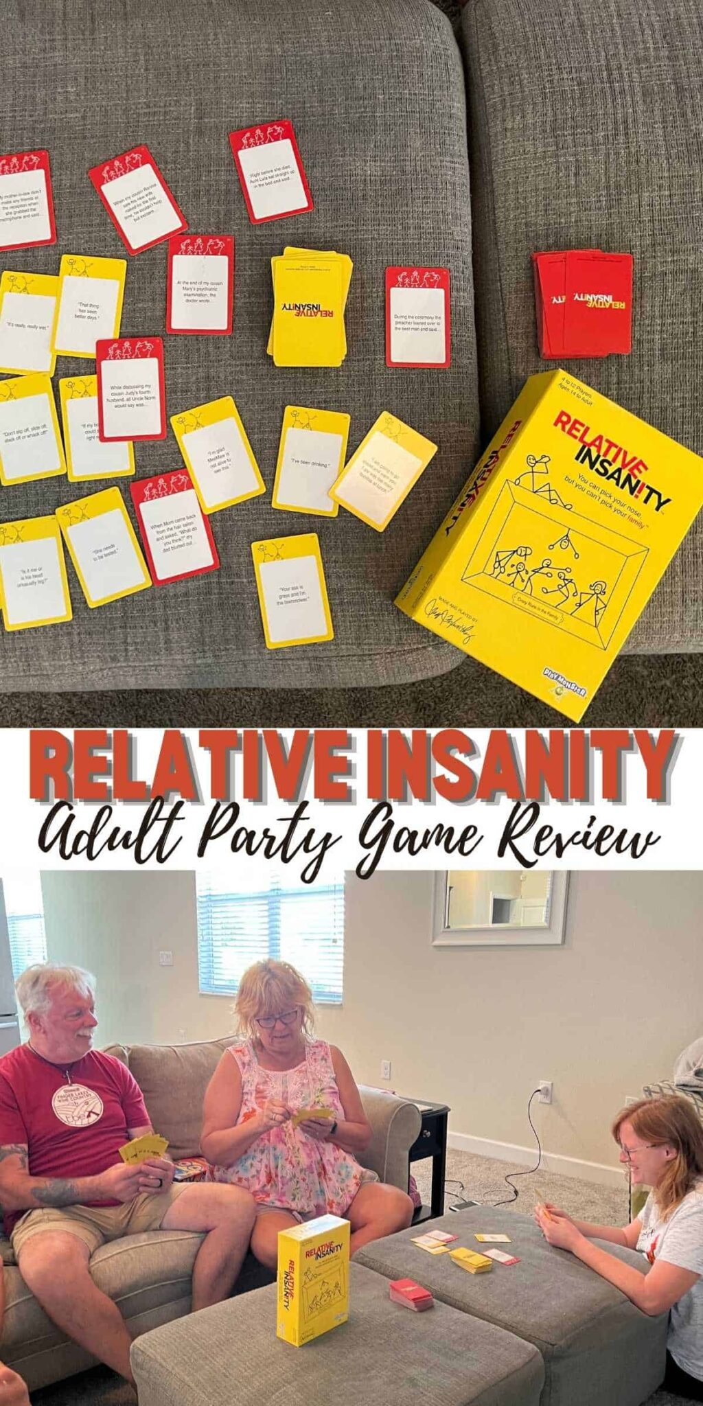 Relative Insanity Relative Insanity Adult Party Game Review