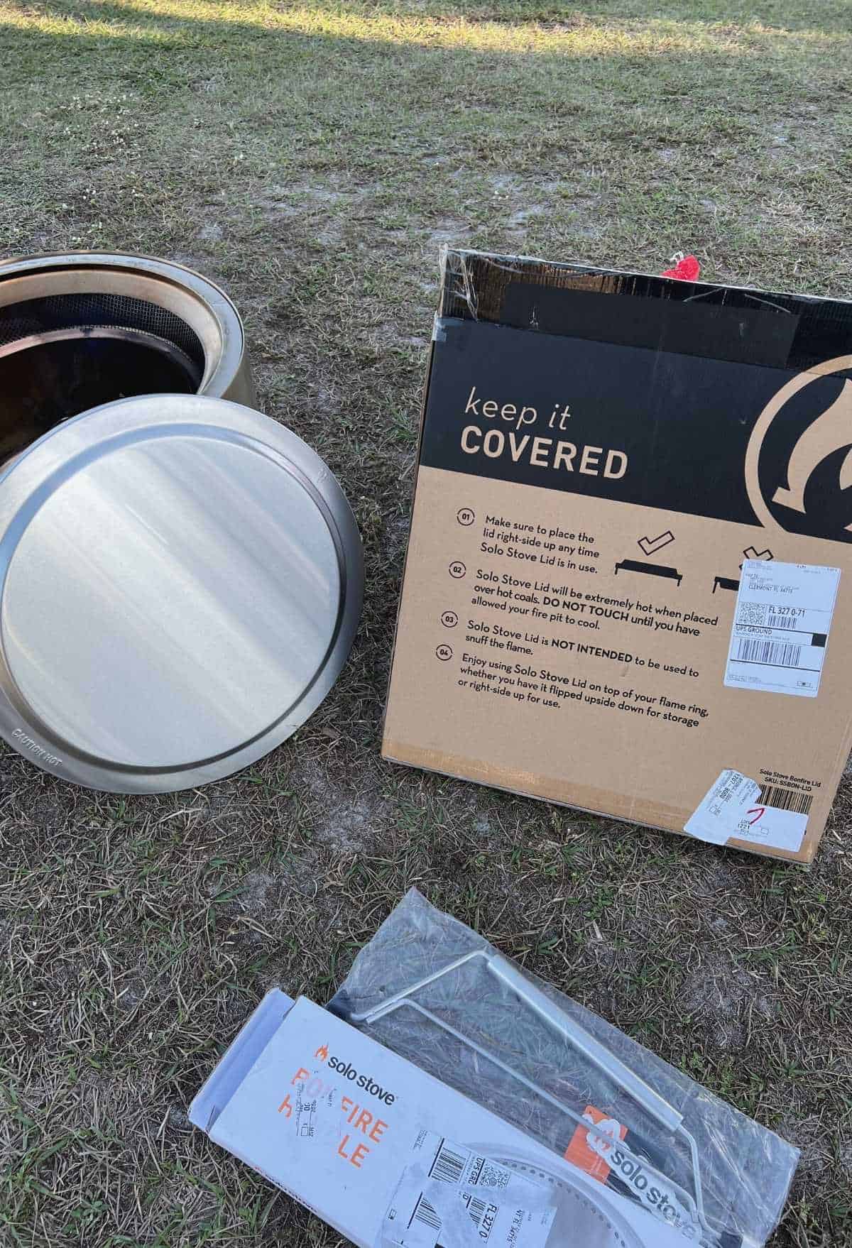 solo stove lid and handle