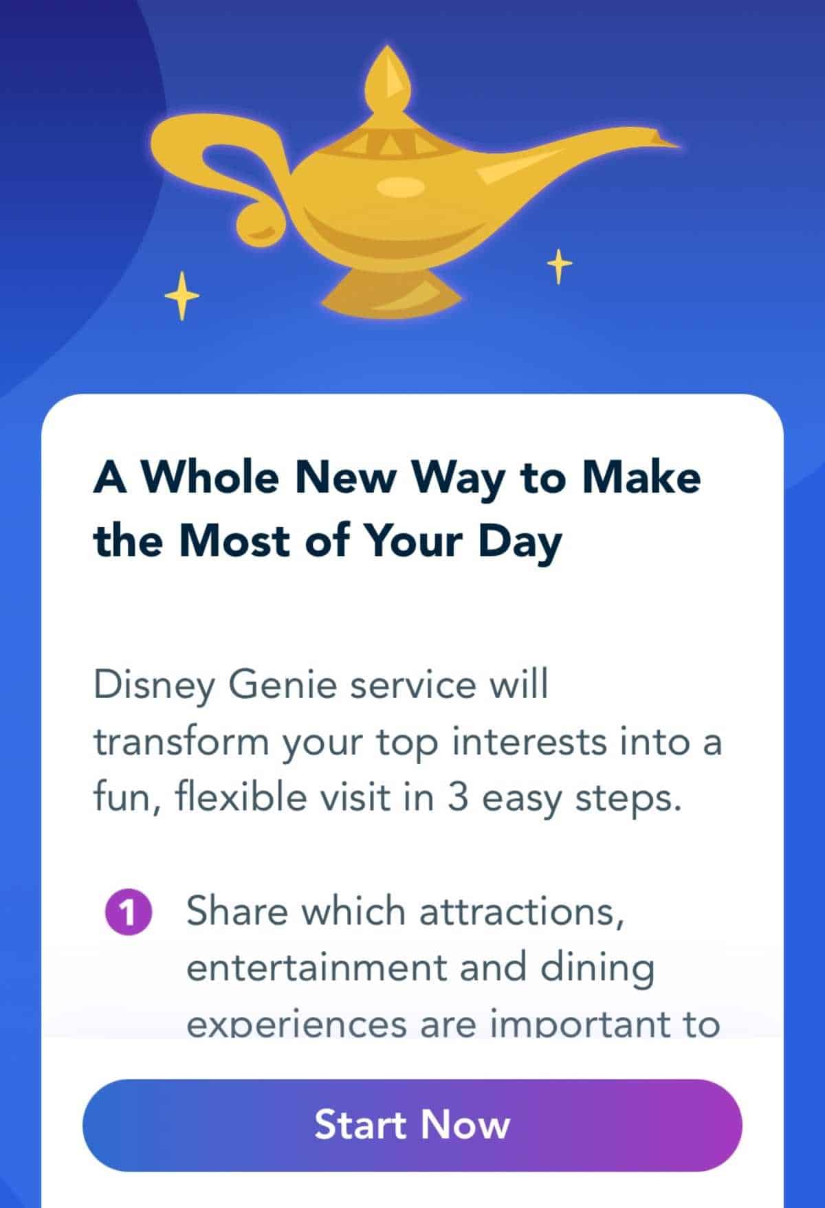 Disney Genie and Lightning Lanes info