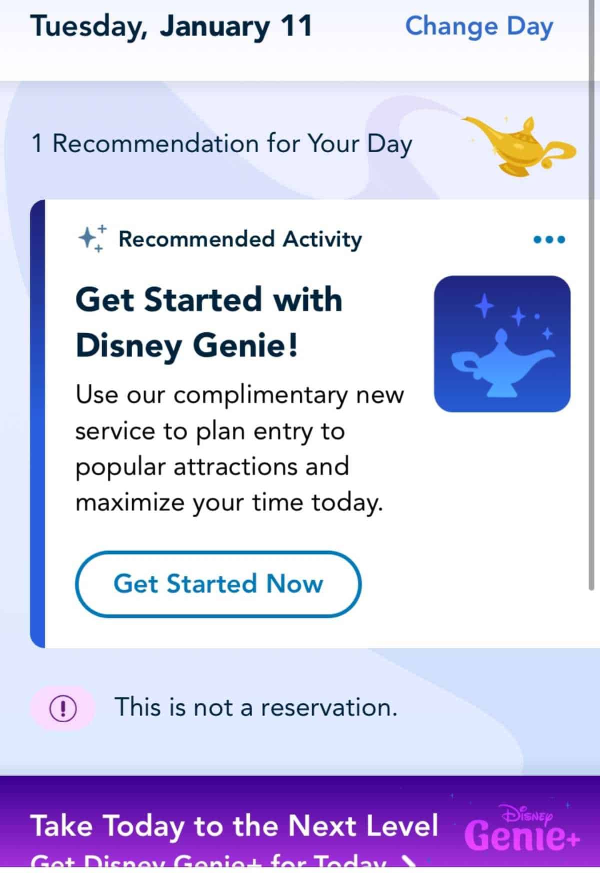 Disney Genie and Lightning Lanes info