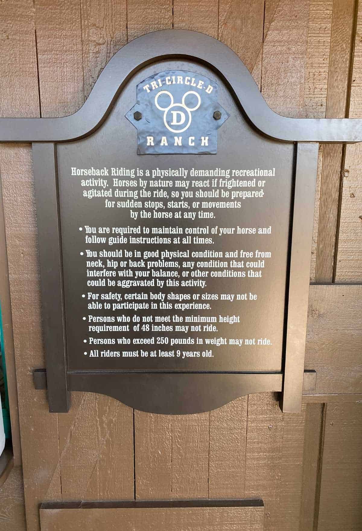 disney tri circle d ranch 