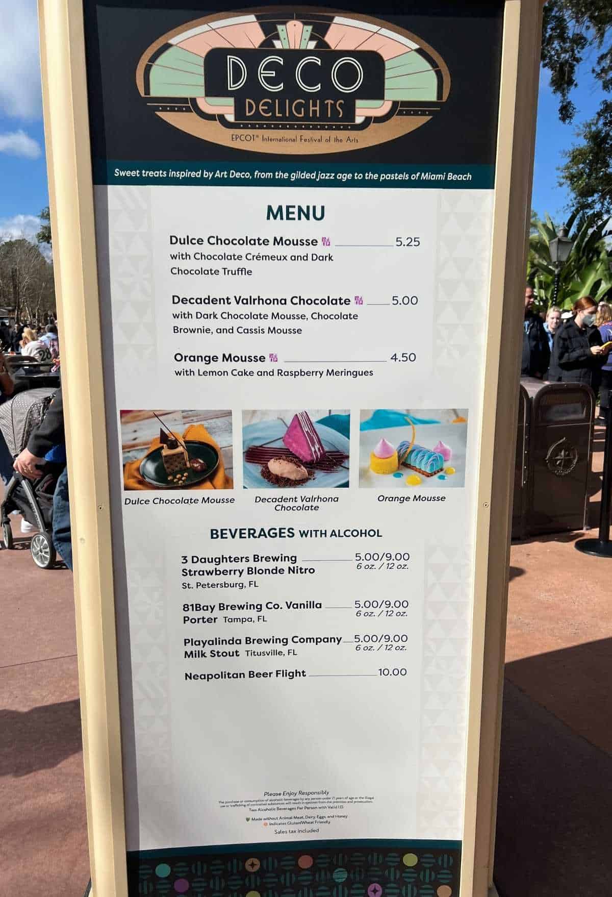 Deco Delights (Near Port of Entry) epcot 2022